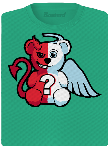 Anjel vs. diabol dámske športové tričko Mint Mal
