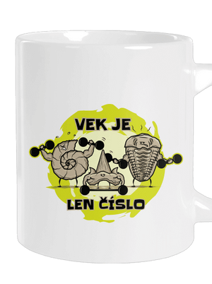 Vek je len číslo veľký hrnček White