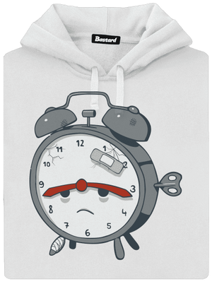 Budíček dámska mikina klokanka White