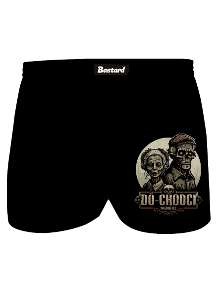 Dô-chodci pánske trenky Black