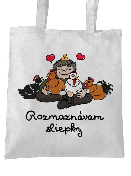 Rozmaznávam sliepky taška White