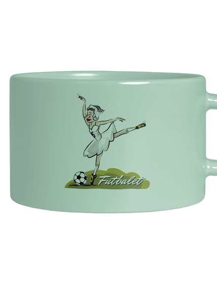 Futbalet hrnček makronka Mint Macaron