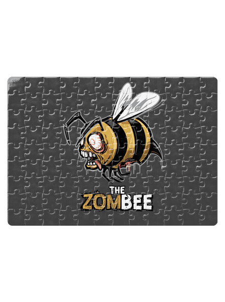 ZomBee - žltá puzzle White