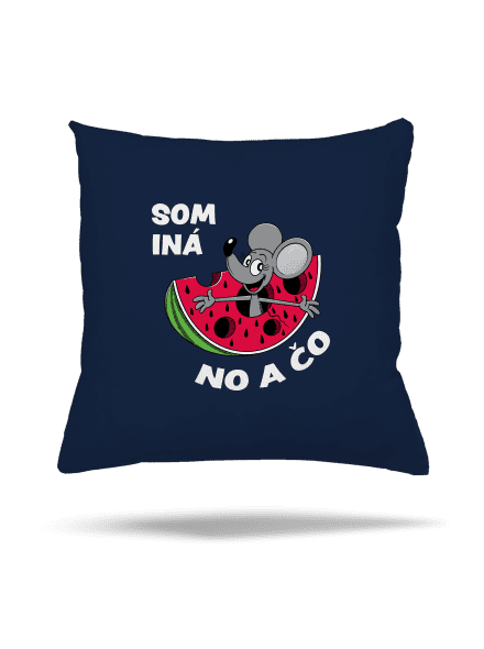 Som iná vankúš Dark Navy