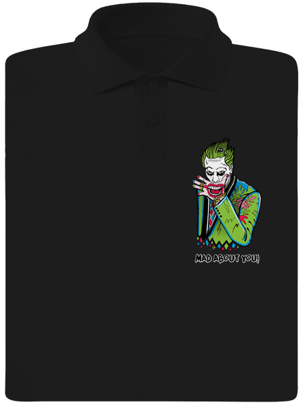 Joker a Harley pánska polokošeľa Black