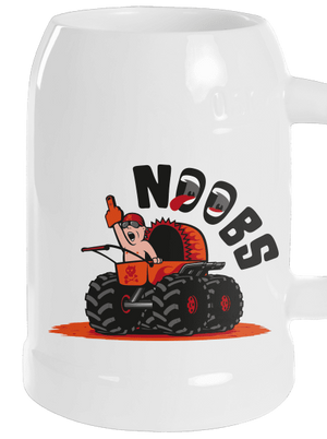 Monster stroller polliter White