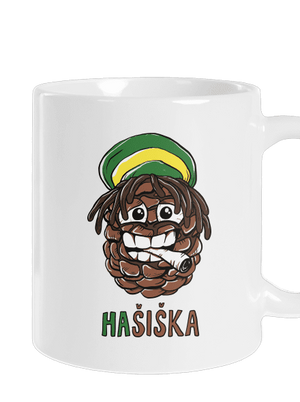 Hašiška klasický hrnček White