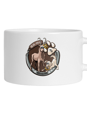 Psí horoskop: Kozorožec hrnček makronka White