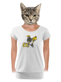 dámske tričko s lemom