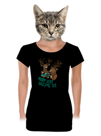 dámske tričko s lemom