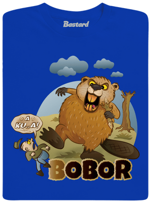 Bobor obor pánske tričko Royal Blue