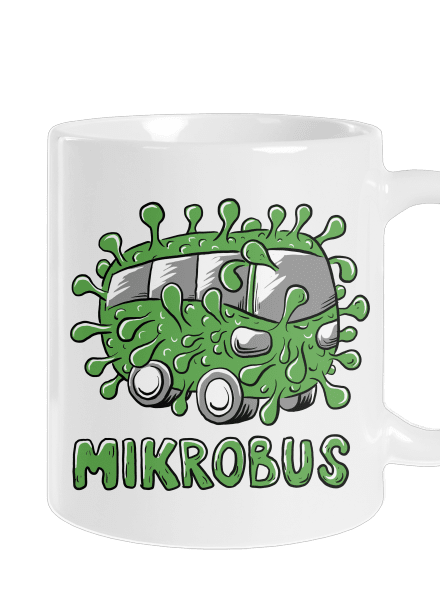 Mikrobus klasický hrnček White