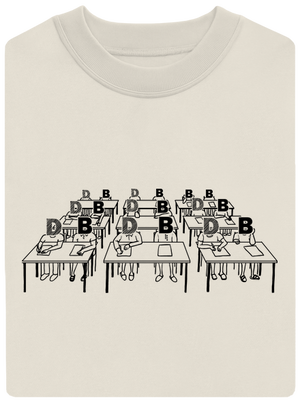 Cimrman: Debil, blbeček unisex mikina bez kapucne Off White