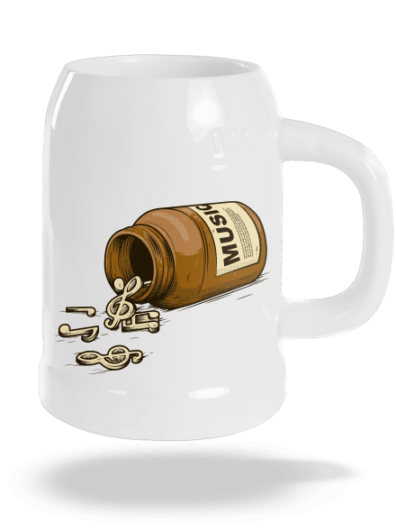 Music Pills polliter White
