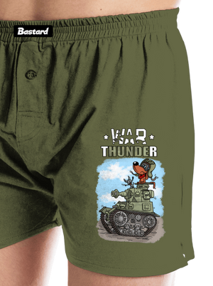 War Hunde pánske trenky Khaki