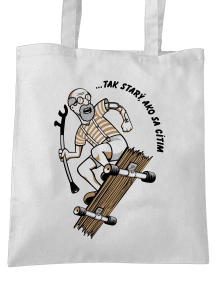 Starý, ako sa cítim taška White