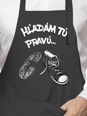 Hľadám tú pravú zástera Dark Grey