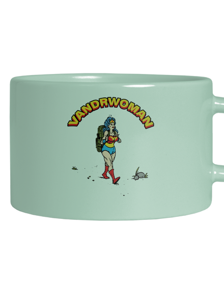 Vandrwoman hrnček makronka Mint Macaron