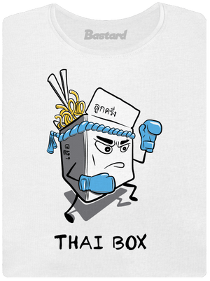 Thai box dámske tričko prémium White