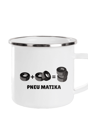 Pneu Matika plecháčik White