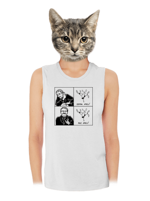 Cimrman: Copak jmelí dámske tielko voľné White