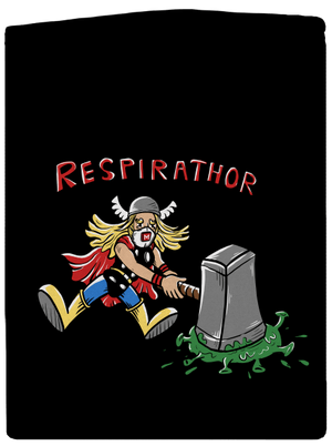 Respirathor dámska mikina na zips Black