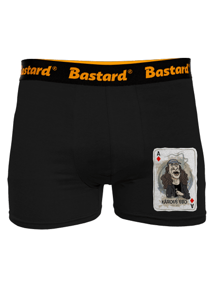 Kárové eso boxerky Black