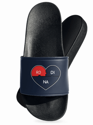 Rodinné puzzle šľapky Navy