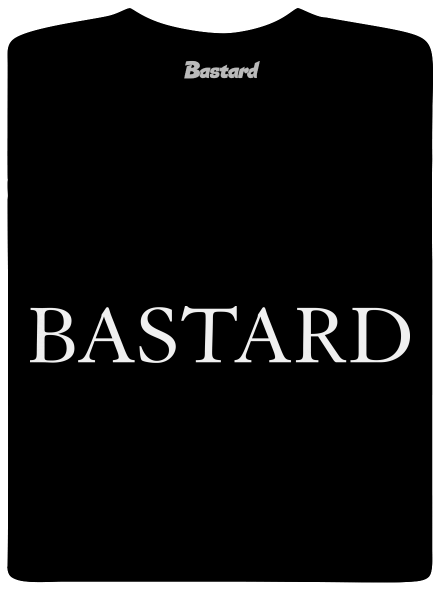 Bastard v luxuse detské tričko Black