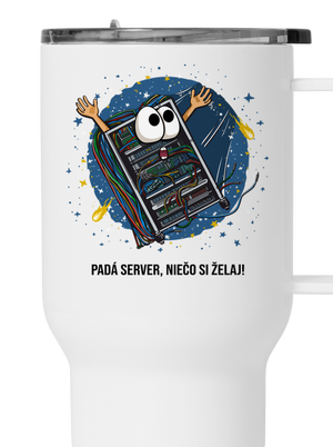Padá server termohrnček White