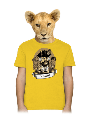 B14: S čerty nejsou žerty detské tričko Gold