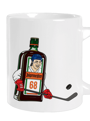 Jágrmeister veľký hrnček White