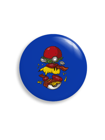 Pokémon burger  White