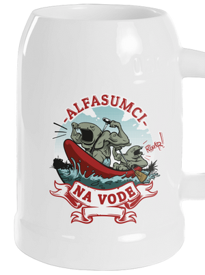 Alfasumci na vode polliter White