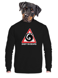 unisex mikina bez kapucne
