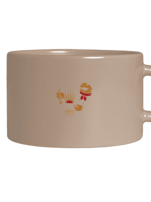 Stellar bakery hrnček makronka Brown Macaron