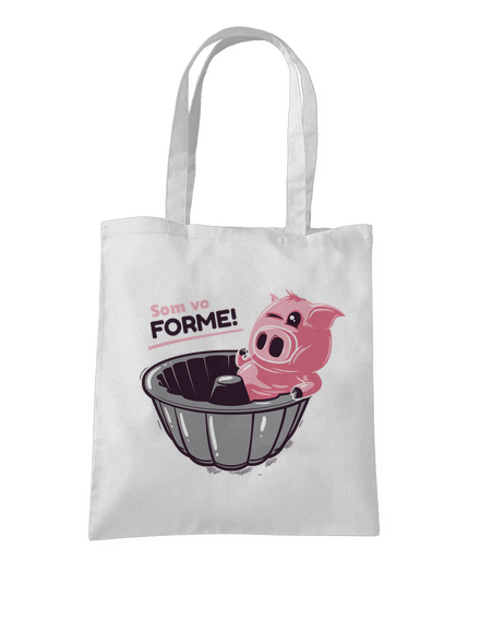 Vo forme taška White