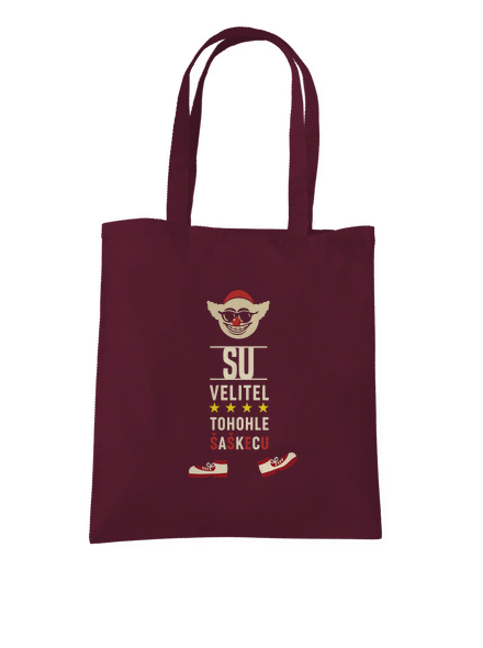 Velitel šaškecu taška Burgundy