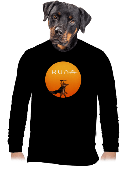 Kuna pánske dlhý rukáv Black