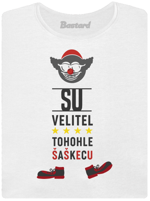 Velitel šaškecu dámske tričko White