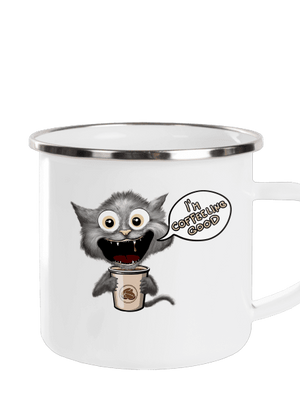 I’m coffeeling good plecháčik White