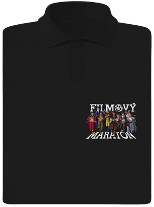 Filmový maratón pánska polokošeľa Black