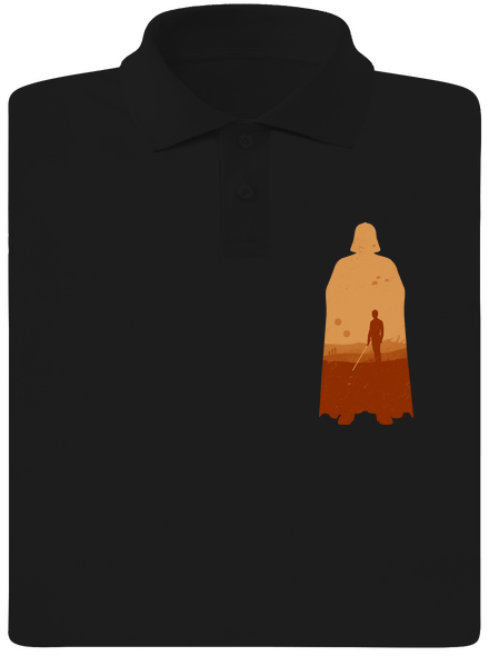 Skywalker pánska polokošeľa Black