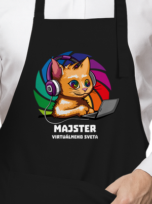 Majster virtuálneho sveta zástera Black