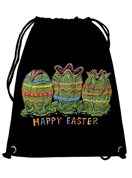 Happy Easter vak Black