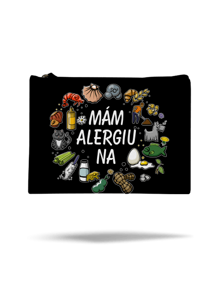 Mám alergiu na... + fix taštička Black