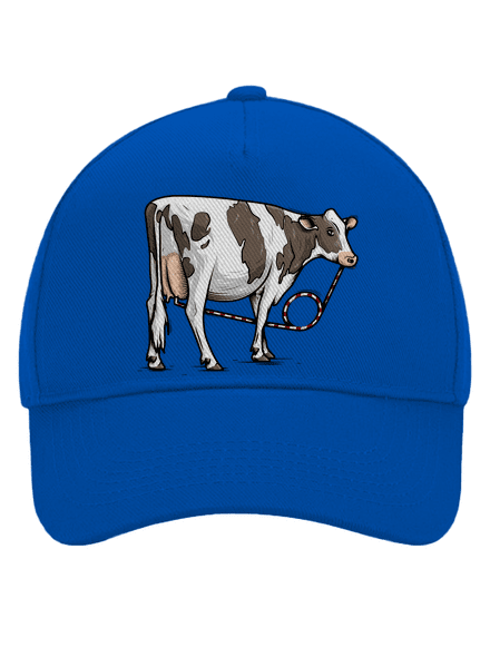 Cow drink šiltovka baseballka Bright Royal