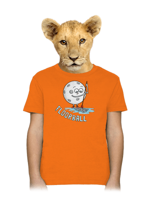 Floorball detské tričko Orange