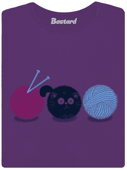 Klbko dámske tričko prémium Purple