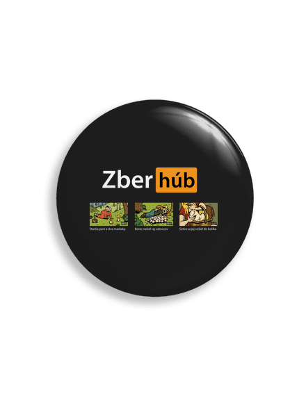 Zber húb placka 